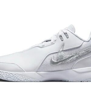 Lebron NXXT Gen AMPD Basketball Shoes (FJ1566-102, White ) Size Men 8,5 Women 10